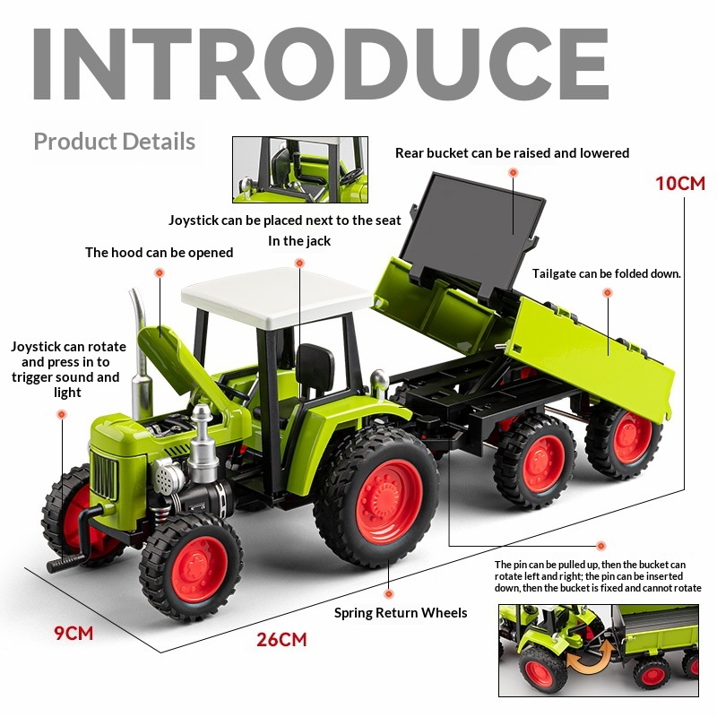 Agriculture Farming In Goa - Alaşımlı Tarım Traktörü Modeli, Sesli ve